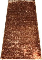 Pasricha Handlooms Brown Polyester Carpet(55 cm  X 140 cm)