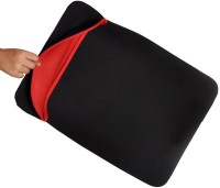 SVVM 15.6 inch Expandable Sleeve/Slip Case(Black, Red)   Laptop Accessories  (SVVM)