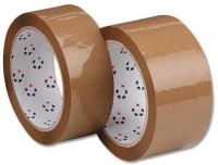 Onlineshoppee Cac Single Sided Handheld Cello Tape (Manual)(Set of 2, Brown)