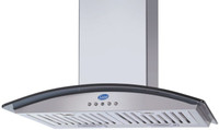 Glen GL 6071 SS 90 cm 1250 m³/h Wall Mounted Chimney(SS- Silver 1250 suction)