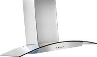 Glen 6071 SS 60 1000M3 BF-LTW Wall Mounted Chimney(Steel 1000 CMH)