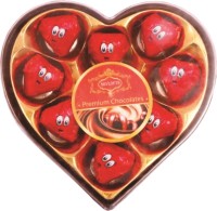 Skylofts Romantic Heart Box with a cute teddy Chocolate Bars(105 g)