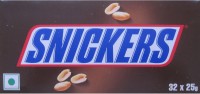 Snickers 32 Pcs Chocolate Bars(800 g)