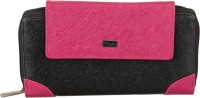 Goodwill LEATHER ART Casual Black, Pink  Clutch