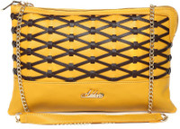 Addons Women Casual Yellow  Clutch RS.1399.00