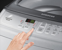 samsung 10 kg with wobble technology fully automatic top load grey