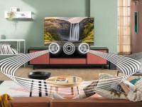 2020 Samsung 2.0-channel sound bar HW-T400 in compact all-in-one design 