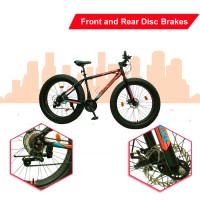 urban terrain fat tyre cycle