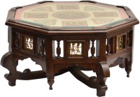 ExclusiveLane Teak Wood Solid Wood Coffee Table(Finish Color - Walnut) (ExclusiveLane) Maharashtra Buy Online