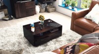 View Urban Ladder Zephyr Storage Solid Wood Coffee Table(Finish Color - Mahogany) Furniture