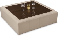 Durian TUCSON/CT/B Glass Coffee Table(Finish Color - Beige)   Computer Storage  (Durian)