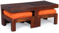 The Attic Solid Wood Coffee Table(Finish Color - Brown)   Furniture  (The Attic)