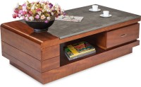 View Durian ASHTON Solid Wood Coffee Table(Finish Color - Walnut) Price Online(Durian)