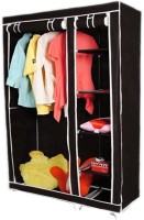 View Novatic Carbon Steel Collapsible Wardrobe(Finish Color - Black) Furniture