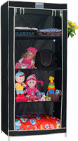 CbeeSo Carbon Steel Collapsible Wardrobe(Finish Color - Dark Black) RS.1690.00