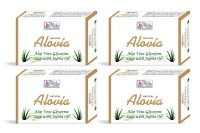 Besure Aloe Vera Soap Pack of 4 with JoJoba oil(300 g, Pack of 4) - Price 99 50 % Off  