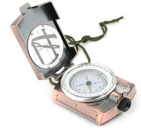 Pia International Prismatic Copper Compass(Brown) Pia International Prismatic Copper Compass(Brown)