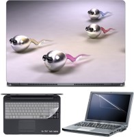 Skin Yard 3D Fish Laptop Skin with Screen Protector & Keyboard Skin -15.6 Inch Combo Set   Laptop Accessories  (Skin Yard)