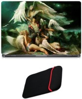 Skin Yard DMC Devil May Cry Game Laptop Skin with Reversible Laptop Sleeve - 15.6 Inch Combo Set   Laptop Accessories  (Skin Yard)