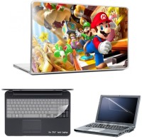 Skin Yard Super Mario Brothers Laptop Skin With Laptop Screen Guard And Laptop Key Guard -15.6 Inch Combo Set   Laptop Accessories  (Skin Yard)