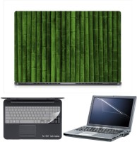 Skin Yard Sparkle Bamboo Wall Laptop Skin with Screen Protector & Keyboard Skin -15.6 Inch Combo Set   Laptop Accessories  (Skin Yard)