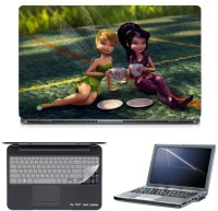 Ganesh Arts Dancing Fairy Girl with Green Background Combo Set(Multicolor)   Laptop Accessories  (Ganesh Arts)