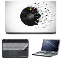 View Skin Yard Cool Dvd Abstract Laptop Skin with Screen Protector & Keyboard Skin -15.6 Inch Combo Set Laptop Accessories Price Online(Skin Yard)