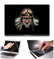 Skin Yard Scary Clown Laptop Skin Decal with Keyguard & Screen Protector -15.6 Inch Combo Set   Laptop Accessories  (Skin Yard)