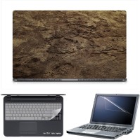 Skin Yard Clay Wallpaper Laptop Skin Decal with Keyguard & Screen Protector -15.6 Inch Combo Set   Laptop Accessories  (Skin Yard)