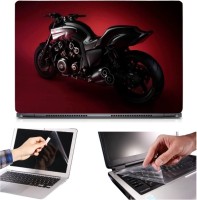 Skin Yard 3in1 Combo- Sports Bike Laptop Skin with Screen Protector & Keyguard -15.6 Inch Combo Set   Laptop Accessories  (Skin Yard)
