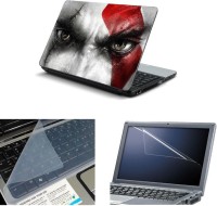 NAMO ART 3in1 Laptop Skins with Screen Guard and Key Protector TPR1013 Combo Set   Laptop Accessories  (Namo Art)