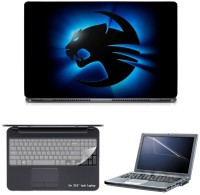 Skin Yard Raccaut Thunder Cat Laptop Skin with Screen Protector & Keyguard -15.6 Inch Combo Set   Laptop Accessories  (Skin Yard)