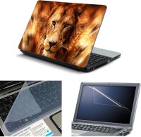 NAMO ART 3in1 Laptop Skins with Screen Guard and Key Protector TPR1016 Combo Set   Laptop Accessories  (Namo Art)