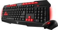View Shrih 100 Gaming Membrane Keyboard And Mouse Combo Set Laptop Accessories Price Online(Shrih)