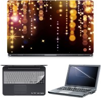 Skin Yard 3in1 Combo- Christmas Decoration Laptop Skin with Screen Protector & Keyguard -15.6 Inch Combo Set   Laptop Accessories  (Skin Yard)