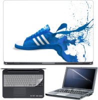 Skin Yard Adidas Shoe Paint Splash Laptop Skin with Screen Protector & Keyboard Skin -15.6 Inch Combo Set   Laptop Accessories  (Skin Yard)