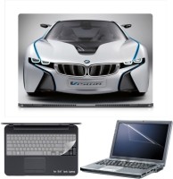 Skin Yard Sparkle BMW Vision Efficient Laptop Skin with Screen Protector & Keyboard Skin -15.6 Inch Combo Set   Laptop Accessories  (Skin Yard)