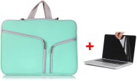 LUKE Zipper Briefcase Soft Neoprene Handbag Sleeve Bag Cover Case for MACBOOK PRO 13.3 inch Retina With Free LCD Clear Screen Protector Film Combo Set   Laptop Accessories  (LUKE)