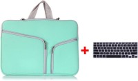 LUKE Zipper Briefcase Soft Neoprene Handbag Sleeve Bag Cover Case for MACBOOK PRO 13.3 inch With Free Keyboard Protector Combo Set   Laptop Accessories  (LUKE)