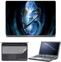 Skin Yard Blur Black Hole Abstract Laptop Skin with Screen Protector & Keyboard Skin -15.6 Inch Combo Set   Laptop Accessories  (Skin Yard)