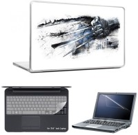 Skin Yard Wolverine Laptop Skins with Laptop Screen Guard & Laptop Keyguard -15.6 Inch Combo Set   Laptop Accessories  (Skin Yard)