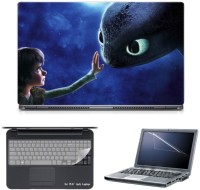 Skin Yard Train Your Dragon Laptop Skin with Screen Protector & Keyboard Skin -15.6 Inch Combo Set   Laptop Accessories  (Skin Yard)