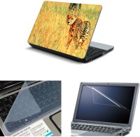 NAMO ART 3in1 Laptop Skins with Screen Guard and Key Protector TPR1018 Combo Set   Laptop Accessories  (Namo Art)