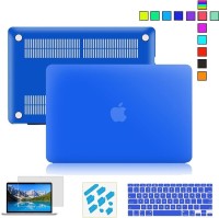 View LUKE For Macbook Pro 13.3 Inch with Retina Hard Shell Plastic Case+Matching Keyboard Skin+LCD HD Screen Protector +12pcs Dust plug + Touchpad Protector + Sleeve Pouch A1502/A1425 Combo Set Laptop Accessories Price Online(LUKE)