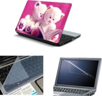 NAMO ART 3in1 Laptop Skins with Screen Guard and Key Protector TPR1010 Combo Set   Laptop Accessories  (Namo Art)