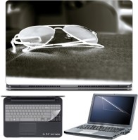 Skin Yard Dark Aviator Laptop Skin with Screen Protector & Keyboard Skin -15.6 Inch Combo Set   Laptop Accessories  (Skin Yard)