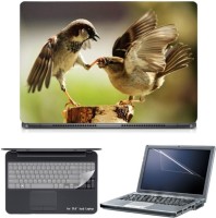 Skin Yard Cute Love Bird Laptop Skin with Screen Protector & Keyboard Skin -15.6 Inch Combo Set   Laptop Accessories  (Skin Yard)