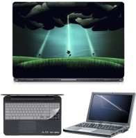 Skin Yard 3D Ray of Light Laptop Skin with Screen Protector & Keyboard Skin -15.6 Inch Combo Set   Laptop Accessories  (Skin Yard)