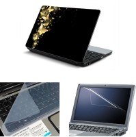 View NAMO ART 3in1 Laptop Skins with Screen Guard and Key Protector TPR1041 Combo Set Laptop Accessories Price Online(Namo Art)