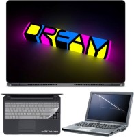 Skin Yard 3D Dream Lighting Effect Laptop Skin with Screen Protector & Keyboard Skin -15.6 Inch Combo Set   Laptop Accessories  (Skin Yard)